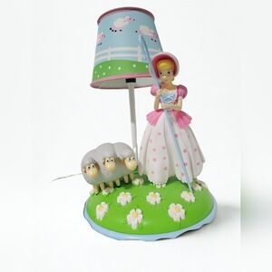 Toy Story Bo Peep Lamp with Sheep and Floral Base